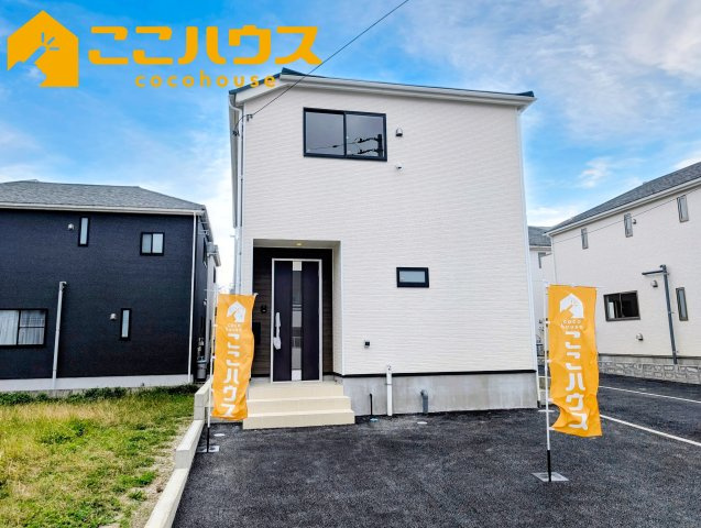 うるま市与那城屋慶名第6　クレイドルガーデン　新築戸建て　全4棟　4号棟の外観|設計・建設性能評価書取得物件です！