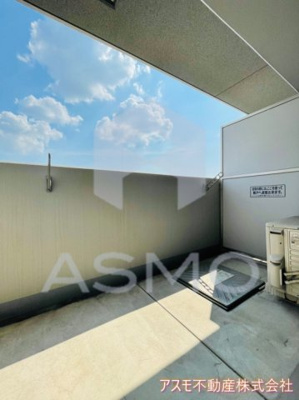 【バルコニー】 | クリーデンス福島 | 同マンション別部屋　参考写真