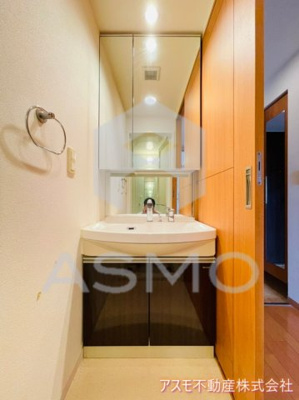 【洗面所】 | クリーデンス福島 | 同マンション別部屋　参考写真