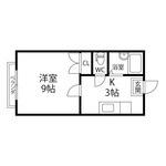 パレス植木Rの間取り