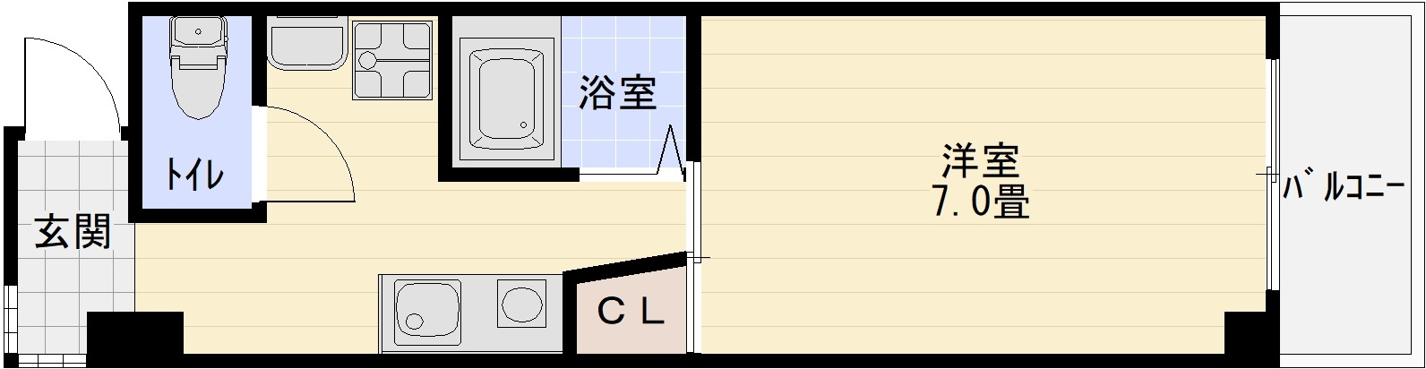 ホープハウス2の間取り