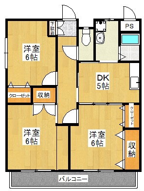 ライムヒルズの間取り