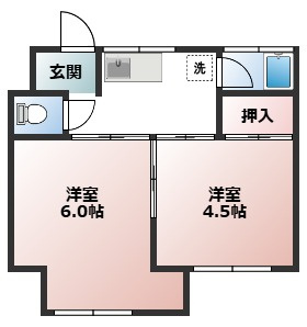 【間取り】 | 泉町綿貫様貸家