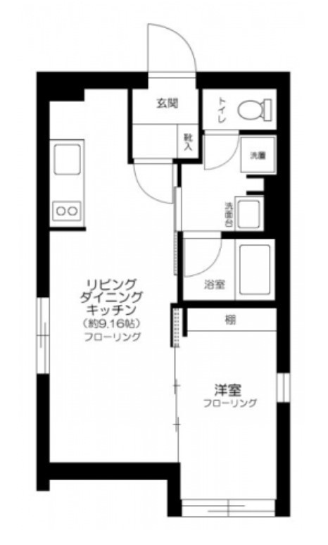 Ruygo神楽坂の間取り