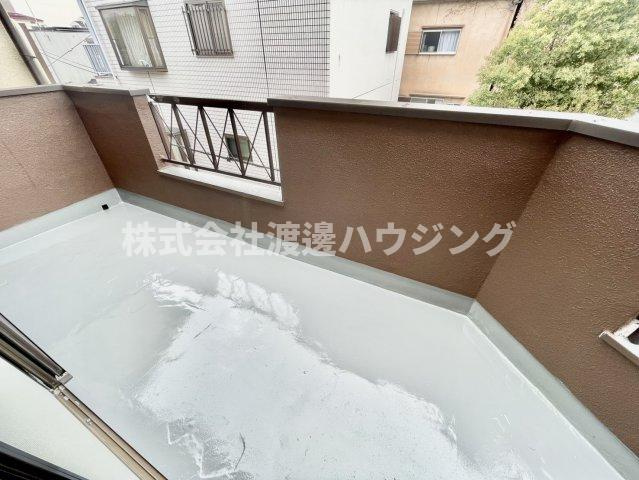 平野東2丁目貸家のバルコニー