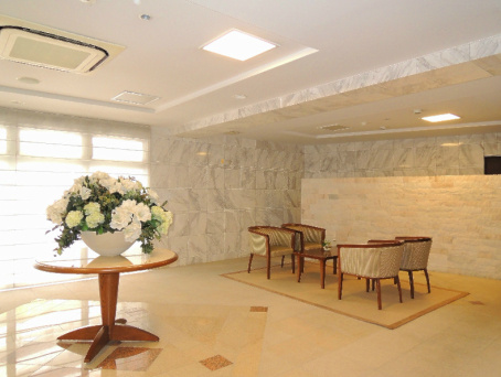 カスタリア北上野のロビー