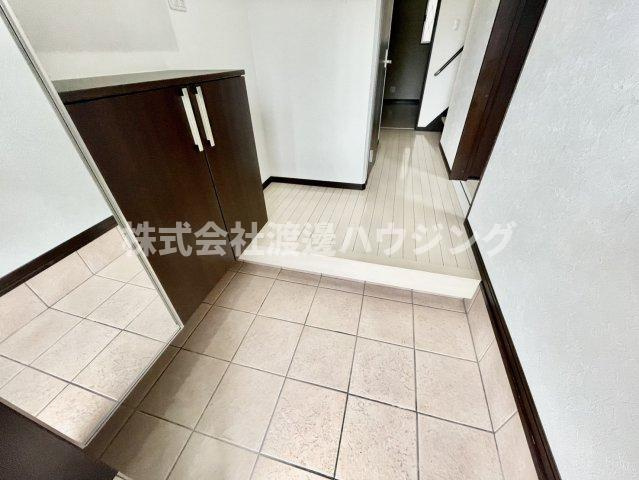 角田1丁目貸家の玄関