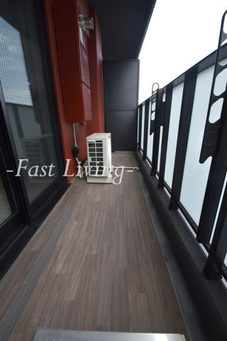 シティインデックス神田のバルコニー