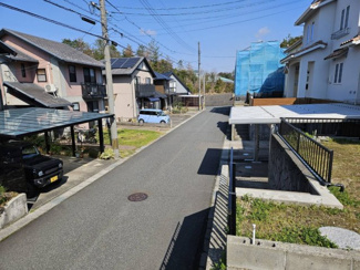 【前面道路含む現地写真】 | 鳥取市桂見土地