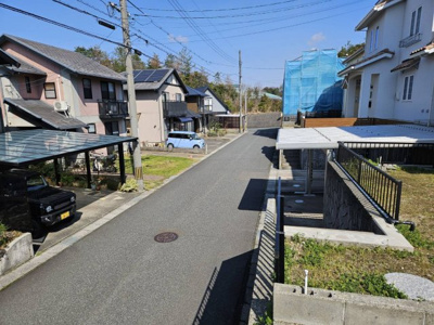 【前面道路含む現地写真】 | 鳥取市桂見土地