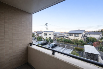 【展望】 | グランツオーベル本牧三溪園 | ◆前面には遮るものがなく、開放感と日当たりの確保がされております。現地にてこの眺望を是非ご確認ください。