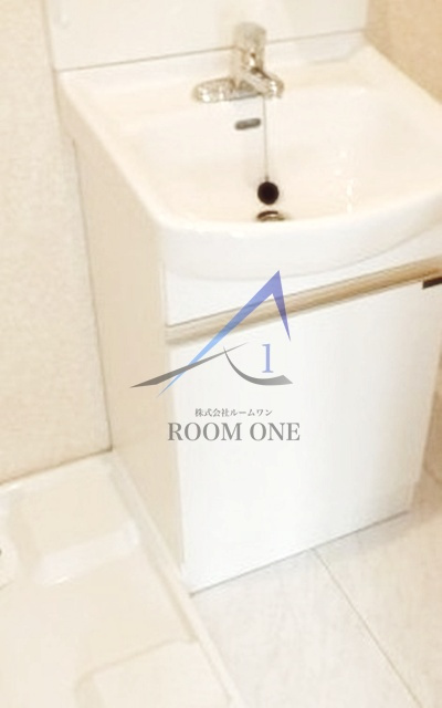 カーサ・ビアンカの洗面所|洗面台です。