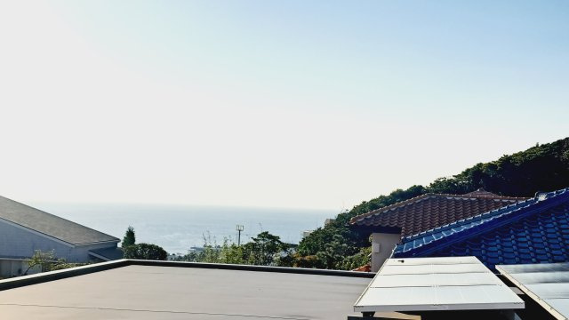 海見え！披露山庭園住宅　6SLDKの展望|相模湾を臨む