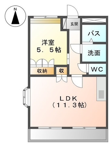 ピュアライズの間取り|使い勝手の良い間取りです♪