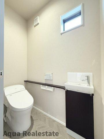 三豊市詫間町詫間　新築オール電化平屋住宅のトイレ|トイレもきれいです
