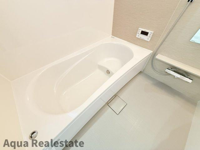 三豊市詫間町詫間　新築オール電化平屋住宅の浴室|日々の疲れを癒すお風呂付です