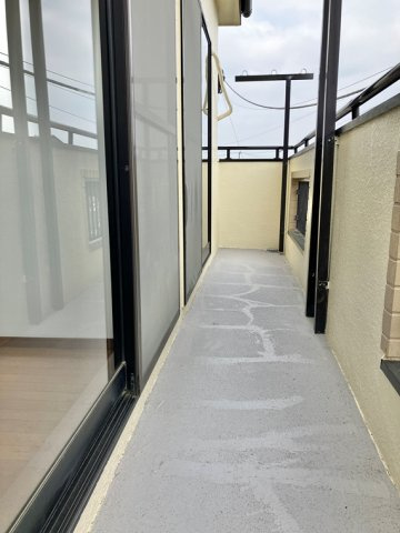 南中丸戸建のバルコニー