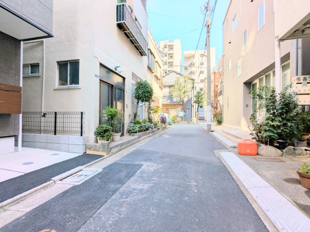 墨田区緑１丁目の新築戸建の前面道路含む現地写真|～前面道路含む現地写真～