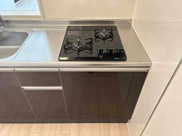 ウィズダム　コートのキッチン|ガスコンロ