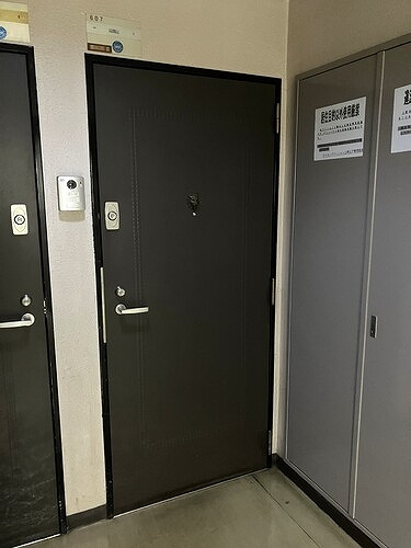 ライオンズマンション上野山下の玄関|玄関外観