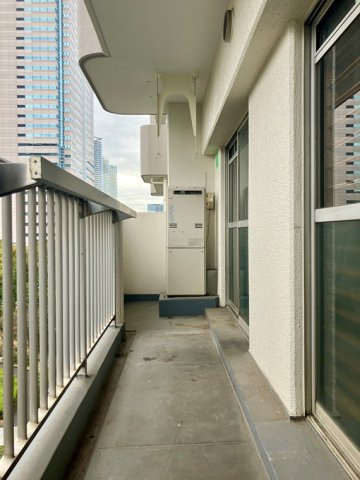 シティコープ豊洲のバルコニー