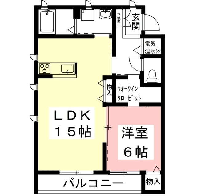 エスポワールＧＩＹＯＵⅡの間取り
