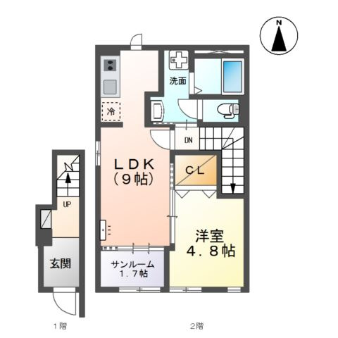 ＡｖｅｎｉｒⅡの間取り