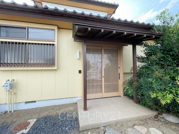 前橋市鶴が谷町１期の玄関