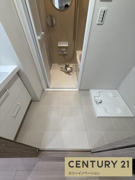 ライオンズマンション此花の独立洗面台