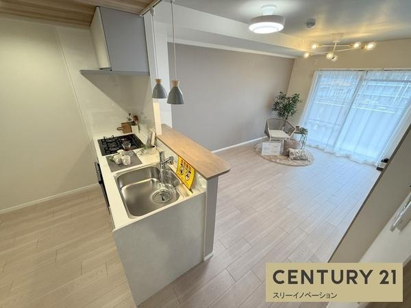 ライオンズマンション此花の居間・リビング