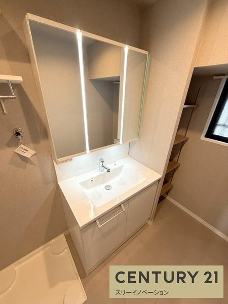 ベイシティ大阪センタープラザの独立洗面台