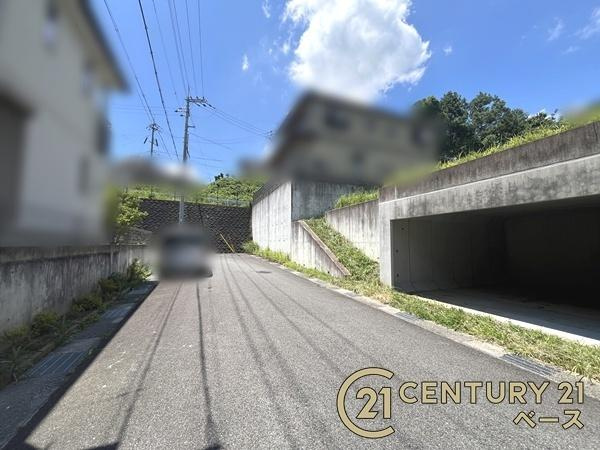 北葛城郡王寺町南元町３丁目　Ｂ11ー4　建築条件なし土地の前面道路含む現地写真|■現地撮影写真■