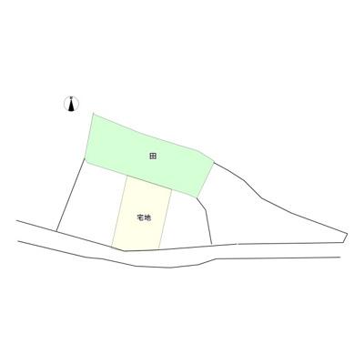 【区画図】 | たつの市揖西町新宮/中古戸建