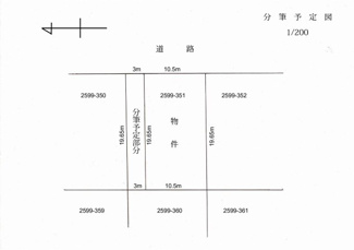 【土地図】 | 五色浜リッチランド　売土地