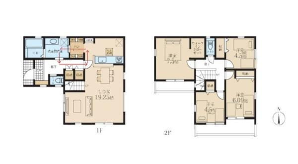 大和市福田８丁目の新築一戸建