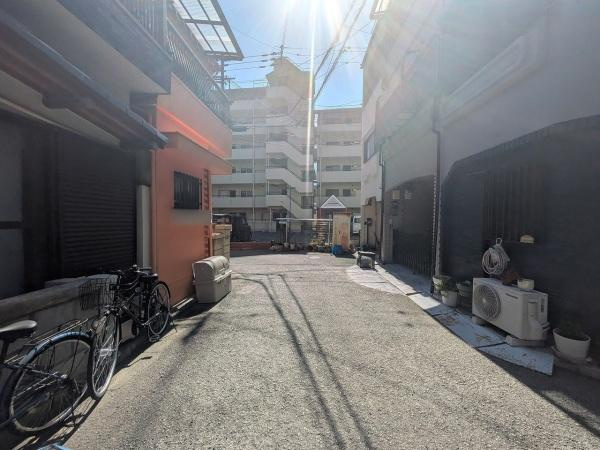 【前面道路含む現地写真】 | 大阪市東淀川区上新庄2丁目　中古戸建