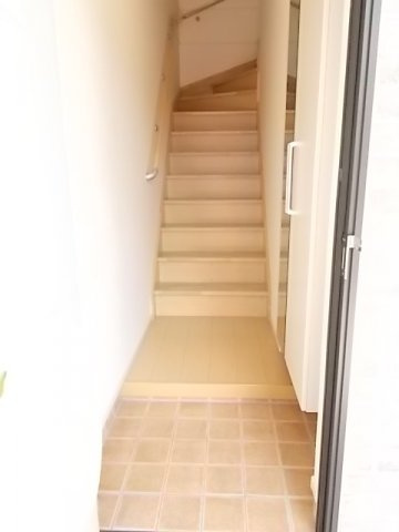 グランジュテの玄関