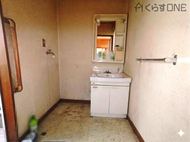 【洗面所】 | たつの市新宮町千本／中古戸建 | 残置物撤去後のイメージ画像です※現状とは異なります