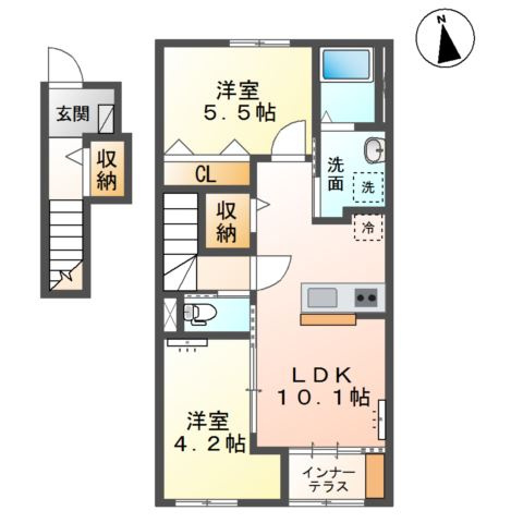 【間取り】 | ソランジュ