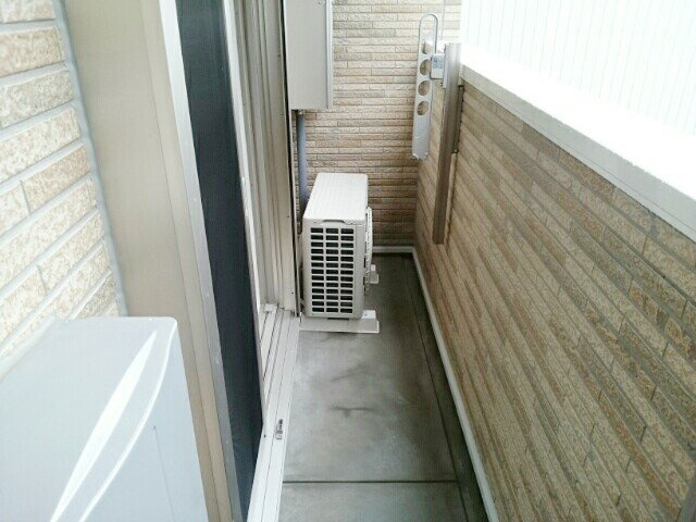 カーサ　ルーチェのバルコニー