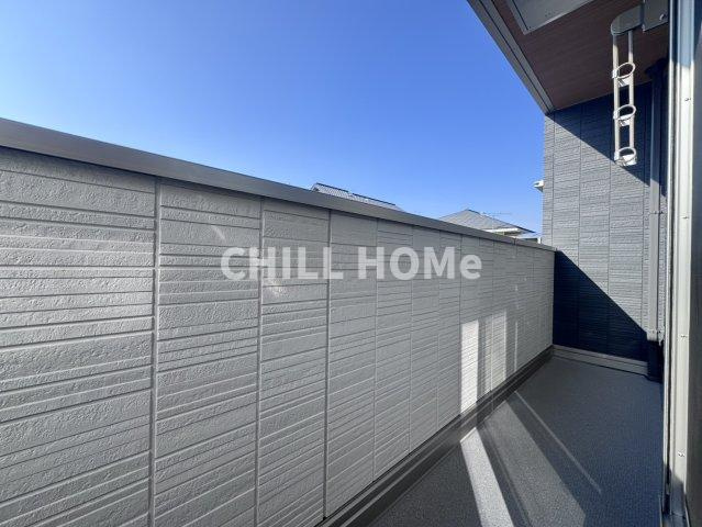 ＥＩＪＵ ＨＯＵＳＥ Ⅱのバルコニー|当社、チルホームのHPもご覧ください(^^)/物件情報多数♪