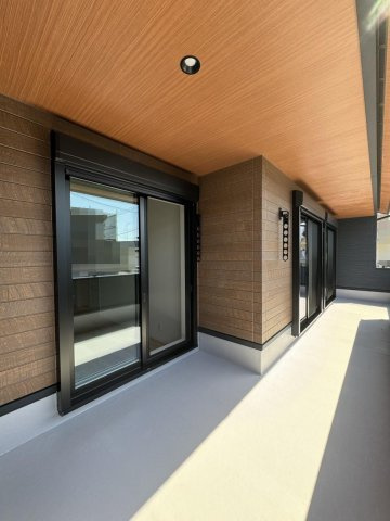 【バルコニー】 | 【商談中】高知市薊野北町４丁目 | 新築当時に撮影されたものです。