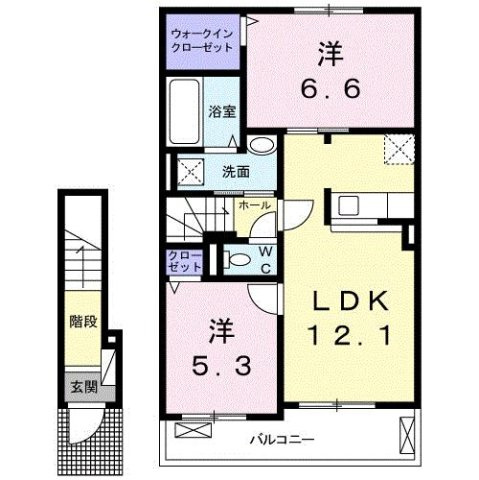 【間取り】 | ココロン　Ｂ
