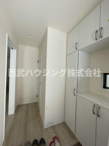 【仲介手数料無料】所沢市南住吉全４棟Ａ号棟　所沢市の新築住宅なら西武ハウジングの玄関