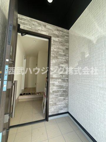 【仲介手数料無料】所沢市南住吉全４棟Ａ号棟　所沢市の新築住宅なら西武ハウジングの玄関