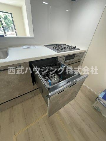 【仲介手数料無料】所沢市南住吉全４棟Ａ号棟　所沢市の新築住宅なら西武ハウジングのキッチン