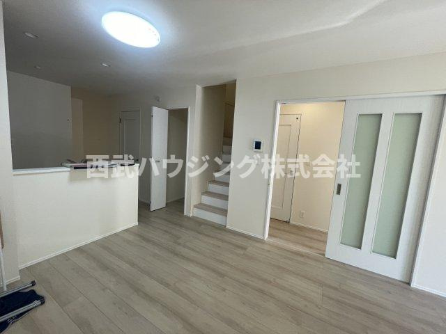 【仲介手数料無料】所沢市南住吉全４棟Ａ号棟　所沢市の新築住宅なら西武ハウジングの居間・リビング