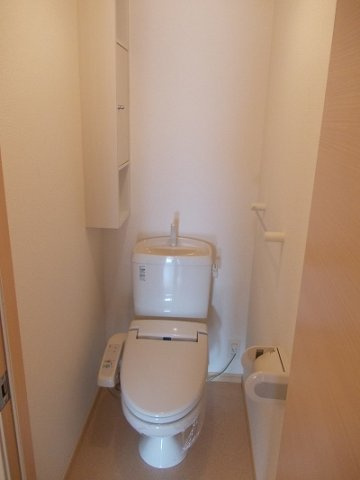 レジデンス　サザン　Ａのトイレ|コンパクトで使いやすいトイレです