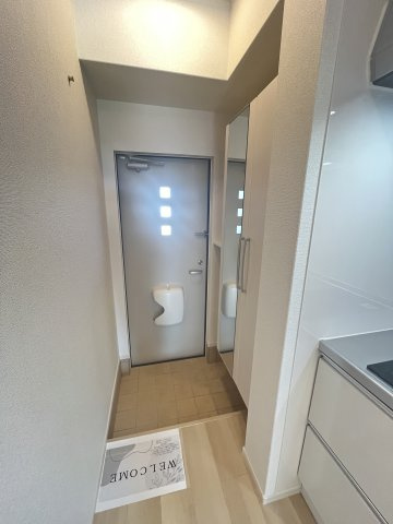 アイ・ヴィレッジ古閑中町Ａの玄関