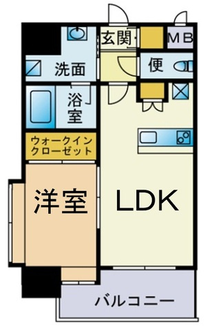 レガーロ千早の間取り
